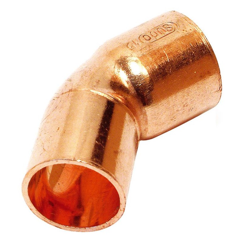 Curva 45 M-H 40 Cu cobre | Standard Hidráulica