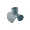 Injerto a tubo 90° PVC | Ibide