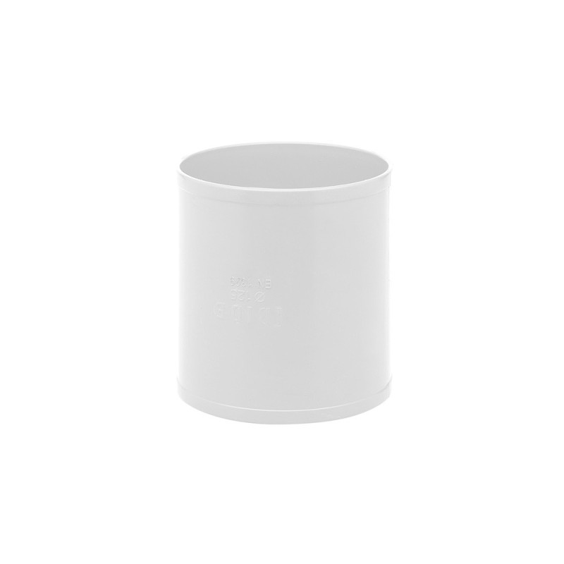 Manguito deslizante PVC encolar blanco | Ibide