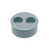 Tapón reducido doble tapado 110 Ø PVC | Ibide