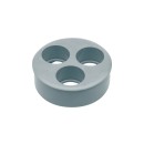 Tapón reducido triple macho PVC | Ibide