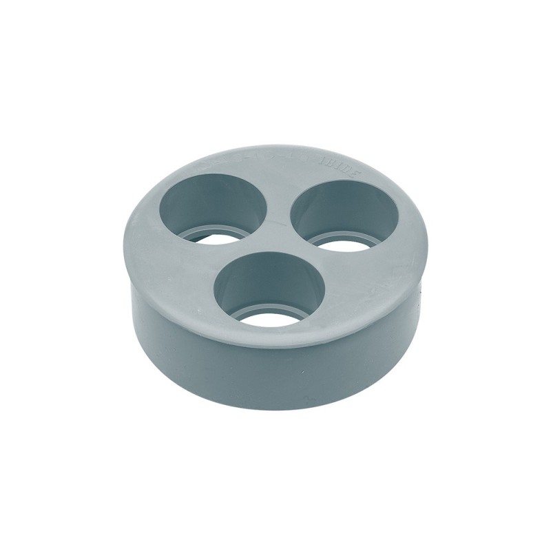 Tapón reducido triple macho PVC | Ibide