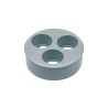 Tapón reducido triple macho PVC | Ibide
