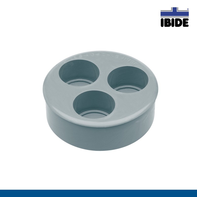 Tapón reducido triple tapado PVC | Ibide