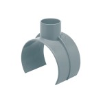 Injerto abrazadera seguridad 110 / 125 PVC | Ibide