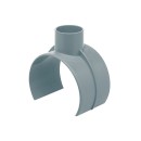 Injerto abrazadera seguridad 110 / 125 PVC | Ibide