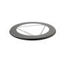 Embellecedor tapajuntas vitrificado negro mate | Convesa