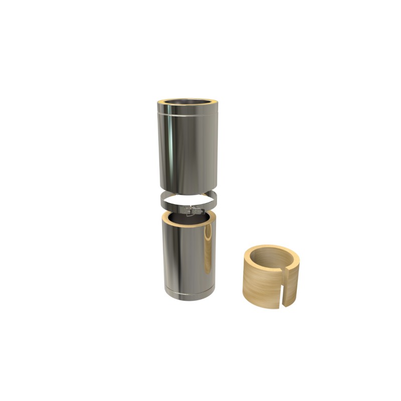 Tubo extensible 0,35 mts a 0,50 mts Serie KW | Convesa