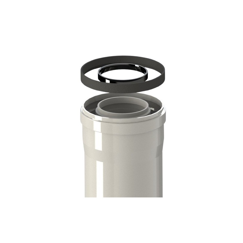 Tubo chimenea MH 80 Ø Polipropileno Bl | Fig