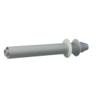 Tramo terminal coaxial Polipropileno/Acero | Fig