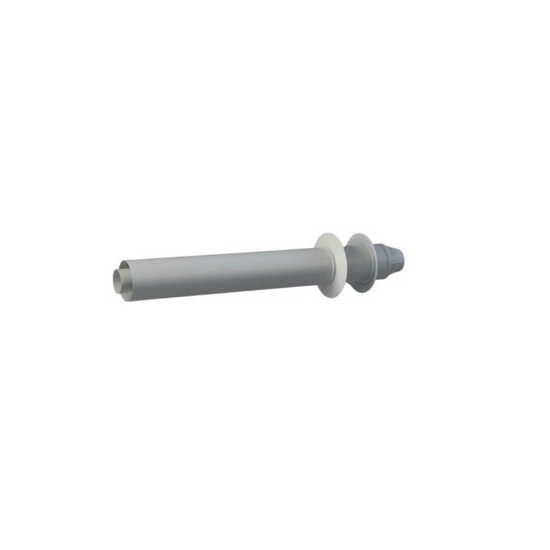Tramo terminal coaxial Polipropileno/Acero | Fig