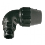 Codo rosca Macho 90° polietileno J-69 | Aliaxis