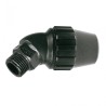 Codo rosca Macho 45° polietileno J-70 | Aliaxis
