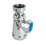 Sifón botella extensible cromo S-182 | Aliaxis