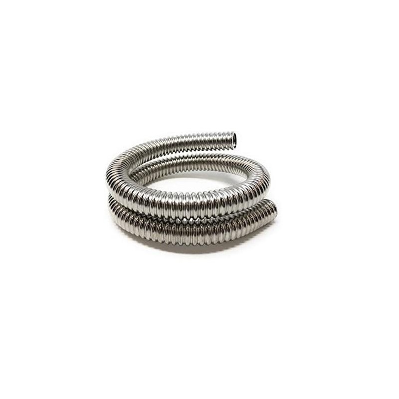 Tubo de acero inoxidable AISI 304 corrugado (4 metros) | Kewel