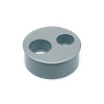 Tapón reducido doble macho PVC | Ibide