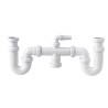 Sifon curvo doble extensible S30 | Aliaxis