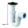 Sifon curvo extensible S90 lavabo y bide | Aliaxis