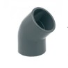 Codo presión 45° H-H encolar | Ibide