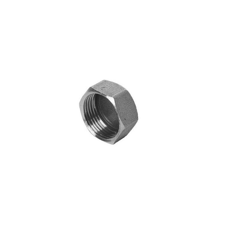 Tapón hembra latón cromado | Metalgrupsa