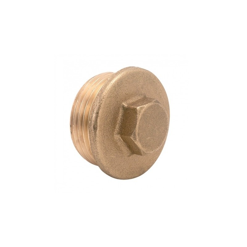 Tapón macho latón | Metalgrupsa