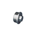 Tapón macho latón cromado | Metalgrupsa