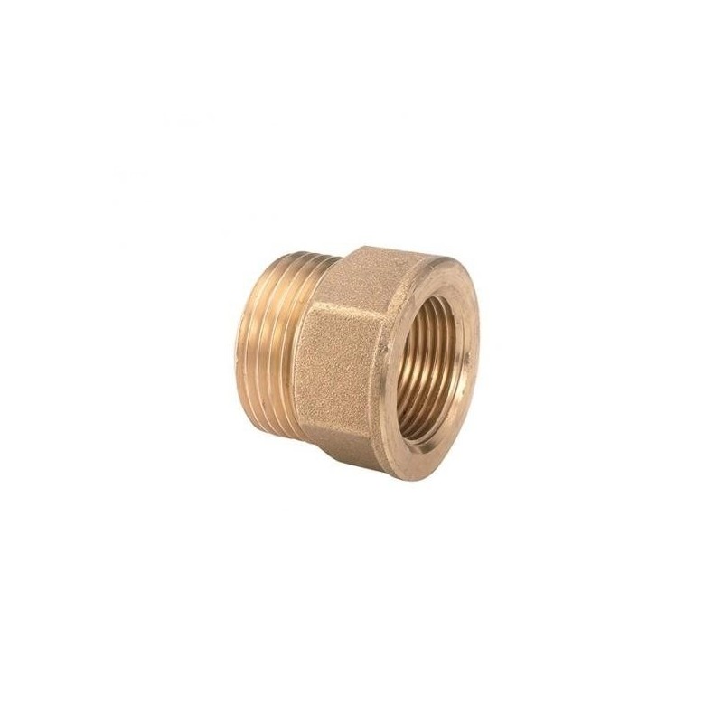 Alargadera reducida de 1 cm de latón | Metalgrupsa