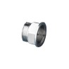 Alargadera M-H de 1 cm de latón cromada | Metalgrupsa