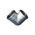 Codo H-H 90° latón cromado | Metalgrupsa