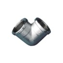 Codo H-H 90° latón cromado | Metalgrupsa
