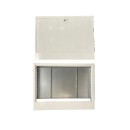 Caja de colector metálica regulable desde 8 a 13 Cmts | Nubeco