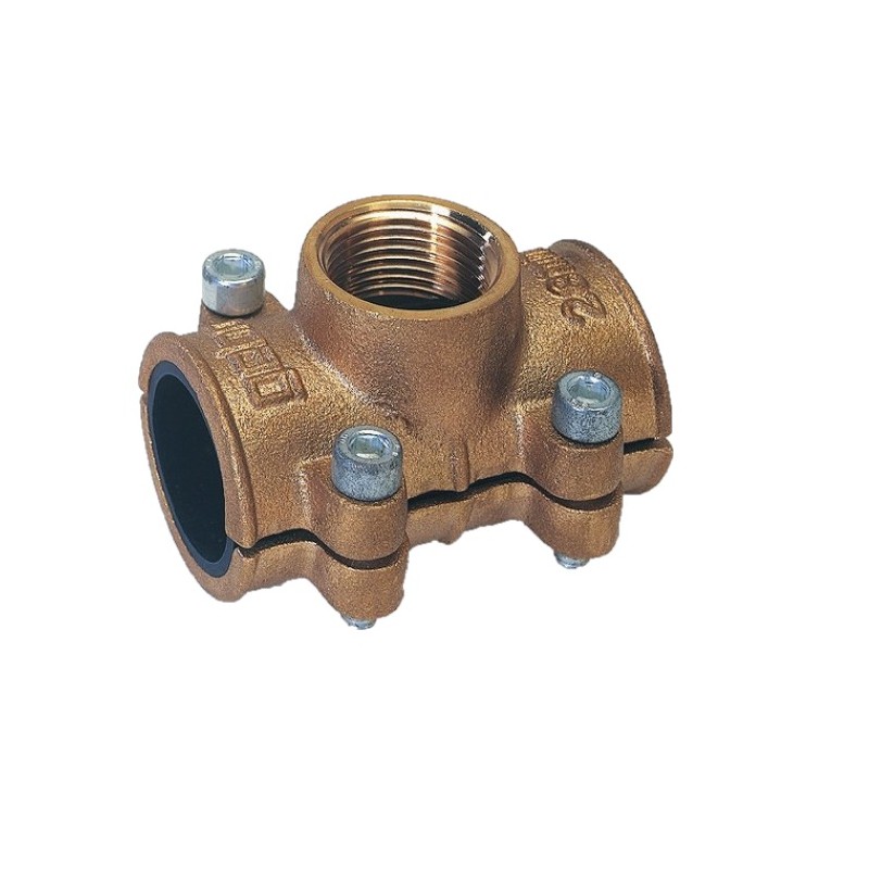 Tapaporos abrazadera RB para cobre con injerto H | Gebo