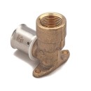 Codo placa fijación corto para reticulado, Easypress | Barbi