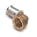 Codo rosca hembra para reticulado, Easypress | Barbi