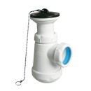 Sifón botella extensible con válvula S-84 | Aliaxis