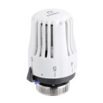 Cabezal termostático con mando y sensor | Emmeti