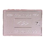 Puerta de contador de aluminio 17,5x22,5 | Roca F