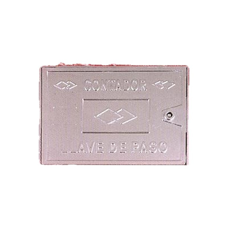 Puerta de contador de aluminio 17,5x22,5 | Roca F