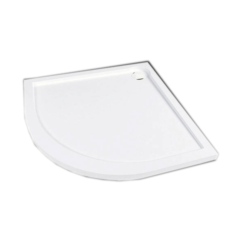 Plato de ducha acrílico angular 90x90x5 cm | Gresancu