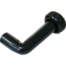 Enlace acodado negro 1 1/2" para válvula | AstralPool