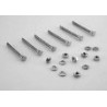 Tornillos de peldaño inox 304 (6 unidades) | AstralPool