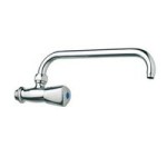 Grifo de fregadero galés cromado caño alto | Metalgrupsa