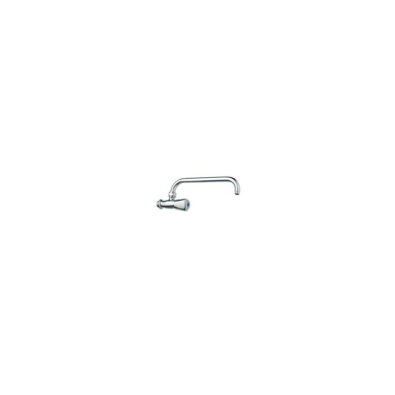 Grifo de fregadero galés cromado caño alto | Metalgrupsa