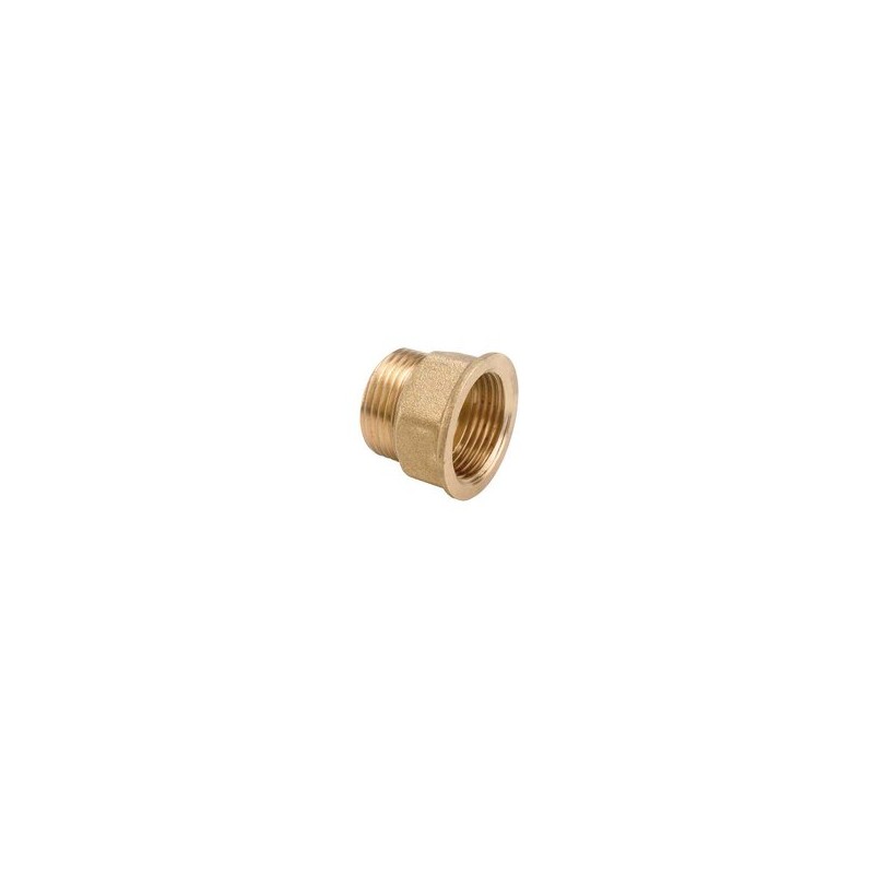 Racor marsella M-H latón 1/2" x 1/2" largo 3 | Metalgrupsa