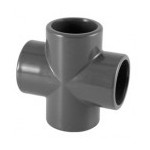 Cruz PVC para encolar 75 Ø | Cepex