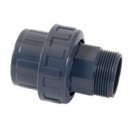 Enlace mixto macho-hembra 3 piezas PVC 110 Ø x 4" | Cepex