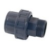 Enlace mixto macho-hembra 3 piezas PVC 110 Ø x 4" | Cepex