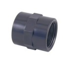 Manguito doble rosca PVC 1/2" | Cepex