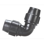 Codo 90° igual para tubo de polietileno 75 Ø | Crearplast