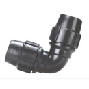 Codo 90° igual para tubo de polietileno 75 Ø | Crearplast
